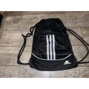 Adidas Alliance 2 Drawstring Sackpack Black Bag
